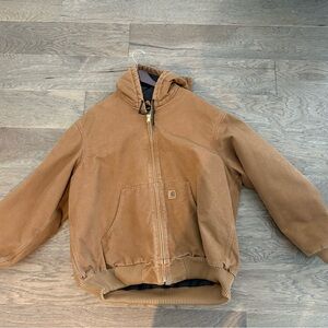 Carhartt Tan and Black Jacket